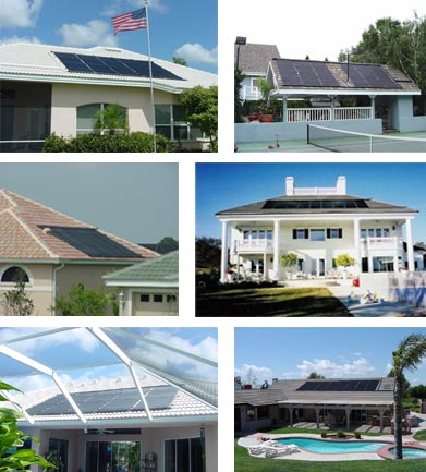 FAFCO In-Ground Solar Pool Heating System Installations